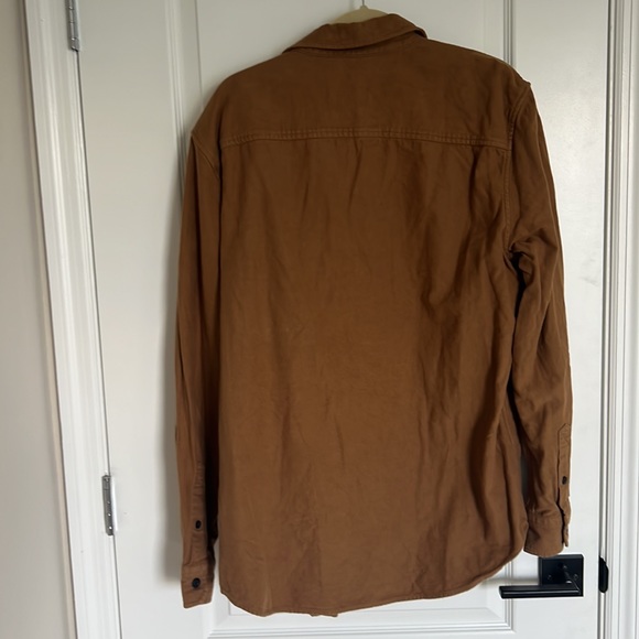 NWOT Mustard Flannel from American Eagle XLT - Picture 3 of 3